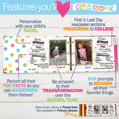 First & Last Day Memory Book